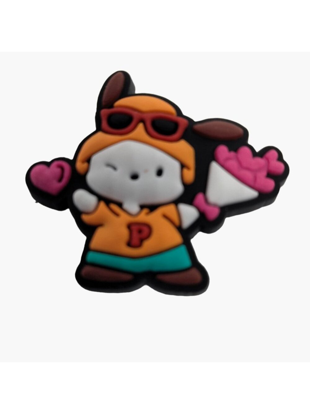 Pochacco Sanrio Shoe Charm Hearts